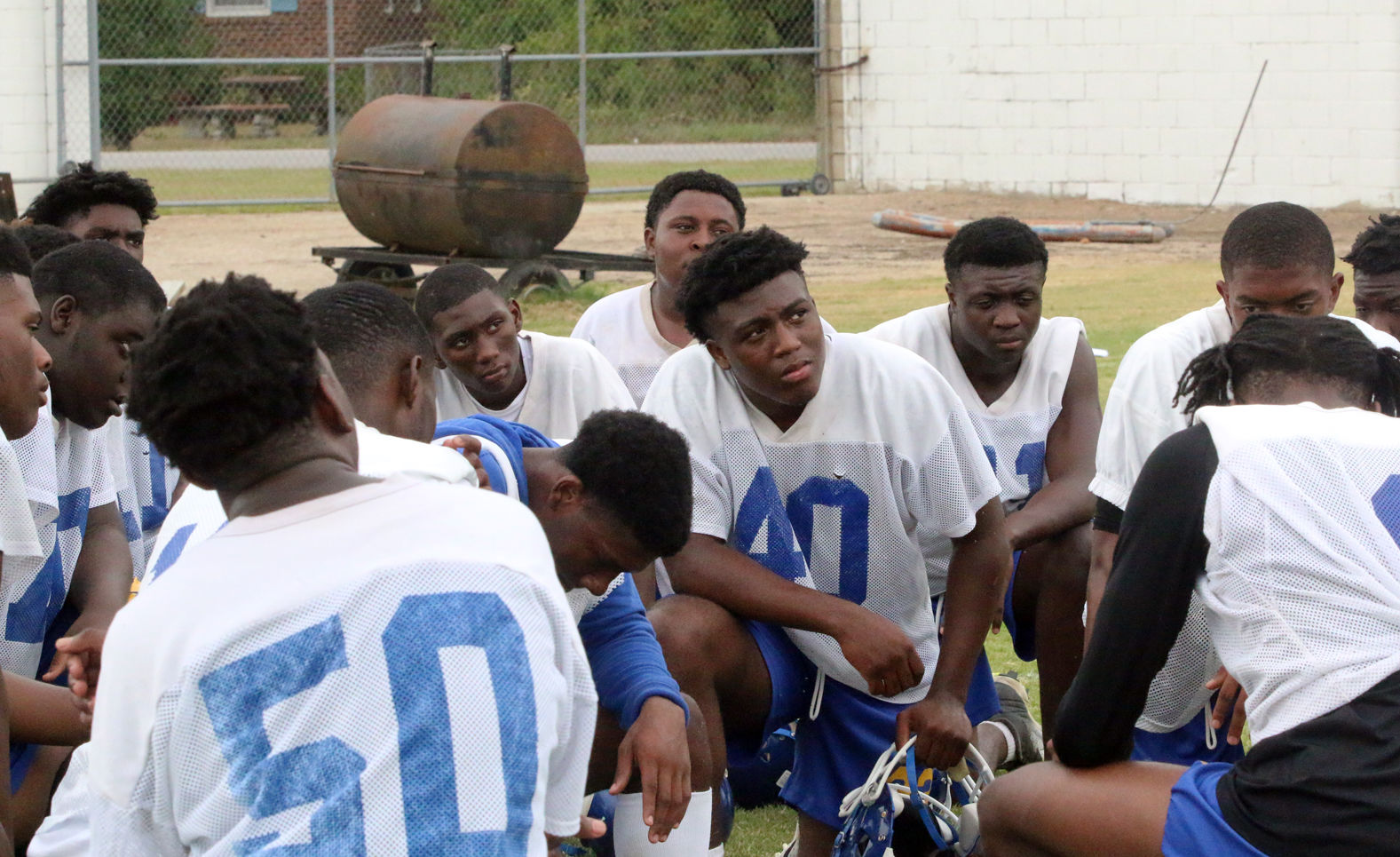 Lake City High School Football Practice